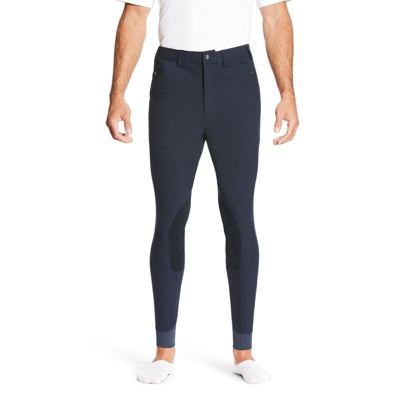 Ariat English: Heritage Elite Knee Patch Breech Leggings Hombre - Azul Marino (CXRDN4693)